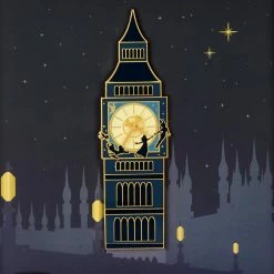 Loungefly (PRE-ORDER) LF DISNEY PETER PAN CLOCK 3” COLLECTOR BOX PIN 10 Loungefly (PRE-ORDER) LF DISNEY PETER PAN CLOCK 3” COLLECTOR BOX PIN