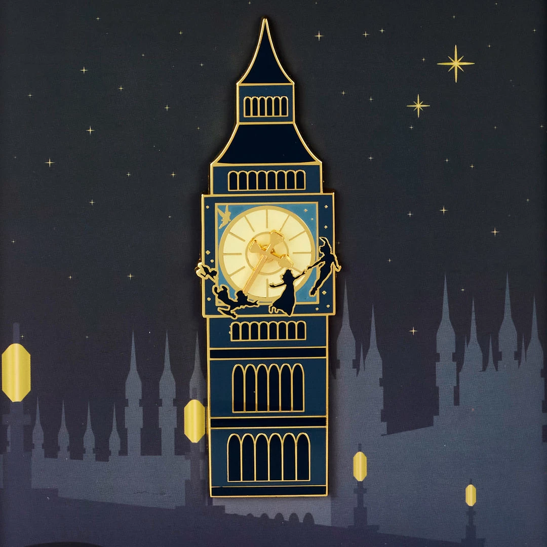 Loungefly (PRE-ORDER) LF DISNEY PETER PAN CLOCK 3” COLLECTOR BOX PIN 5 Loungefly (PRE-ORDER) LF DISNEY PETER PAN CLOCK 3” COLLECTOR BOX PIN