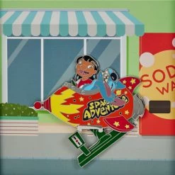Loungefly LF DISNEY L & S SPACE ADVENTURE 3” COLLECTOR BOX PIN