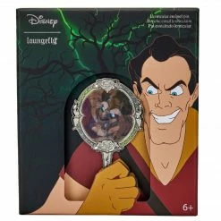 Loungefly (PRE-ORDER) LF DISNEY BEAUTY & THE BEAST MIRROR 3” COLLECTOR PIN BOX