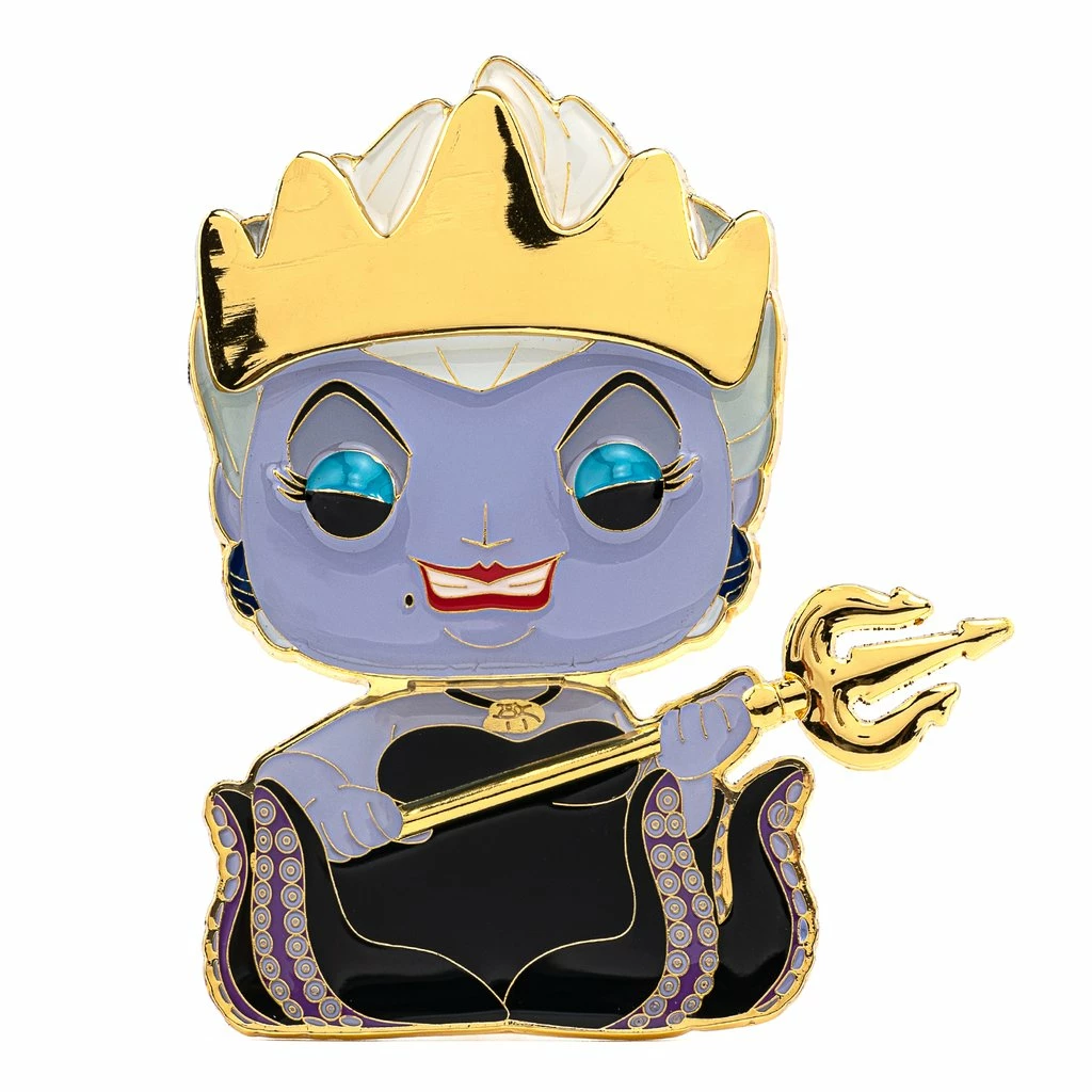 DISNEY THE LITTLE MERMAID URSULA FUNKO POP! PIN #07 4 DISNEY THE LITTLE MERMAID URSULA FUNKO POP! PIN #07