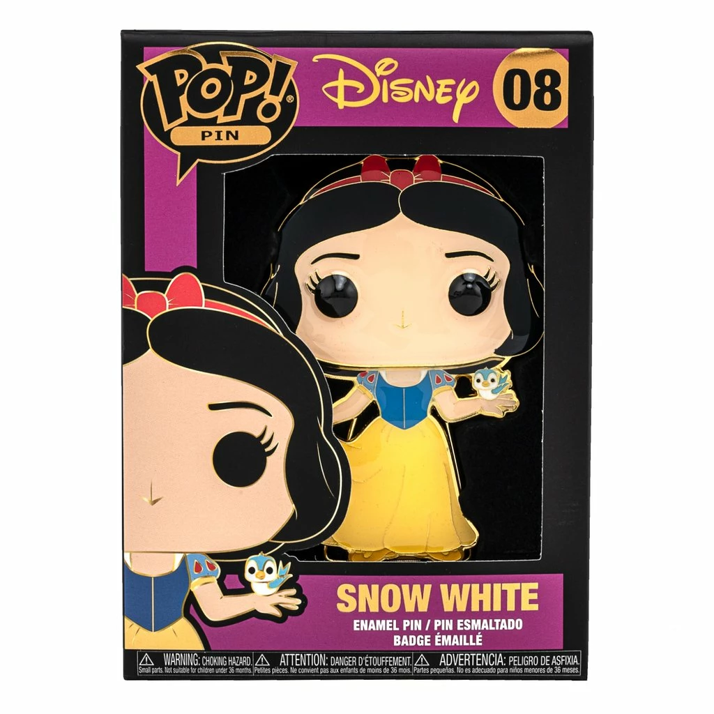 DISNEY SNOW WHITE FUNKO POP! PIN #08 3 DISNEY SNOW WHITE FUNKO POP! PIN #08