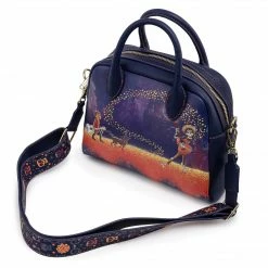 Loungefly LF Pixar Coco Marigold Bridge Guitar Strap Crossbody