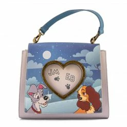 Loungefly LF Lady And The Tramp Wet Cement Crossbody