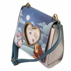 Loungefly LF Lady And The Tramp Wet Cement Crossbody