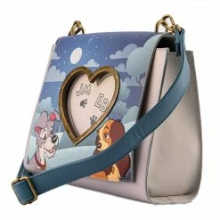 Loungefly LF Lady And The Tramp Wet Cement Crossbody