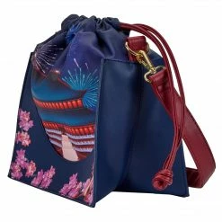 Loungefly LF DISNEY MULAN CASTLE CINCH SACK CROSSBODY BAG