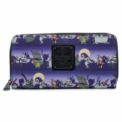 Loungefly Disney NBC Halloween Line Ziparound Wallet