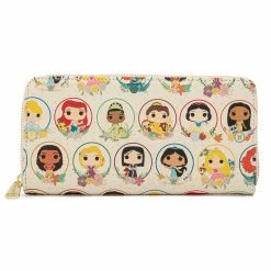 Loungefly Disney Princess Circle Ziparound Wallet