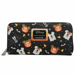 Loungefly LF Disney Spooky Mice Candy Corn Ziparound Wallet