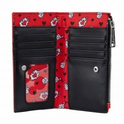 Loungefly LF Disney Mickey And Minnie Valentines Flap Wallet