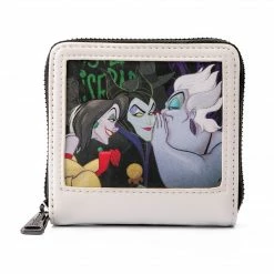 Loungefly LF Disney Villains Club Polaroid ZIparound Wallet