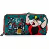 Loungefly LF Disney Villains Scene Series Queen Of Hearts Ziparound Wallet