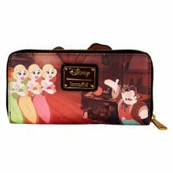 Loungefly LF DISNEY VILLAINS SCENE GASTON ZIPAROUND WALLET