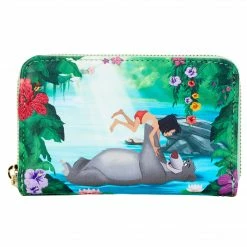 Loungefly LF JUNGLE BOOK BARE NECESSITIES ZIPAROUND WALLET
