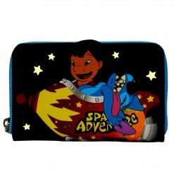 Loungefly LF DISNEY LILO AND STITCH SPACE ADVENTURE ZIPAROUND WALLET