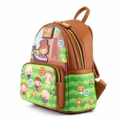 Loungefly LF WB Charlie And The Chocolate Factory 50th Anniversary Mini Backpack