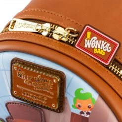 Loungefly LF WB Charlie And The Chocolate Factory 50th Anniversary Mini Backpack