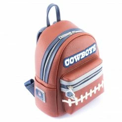 Loungefly LF NFL Dallas Cowboys Pigskin Logo Mini Backpack