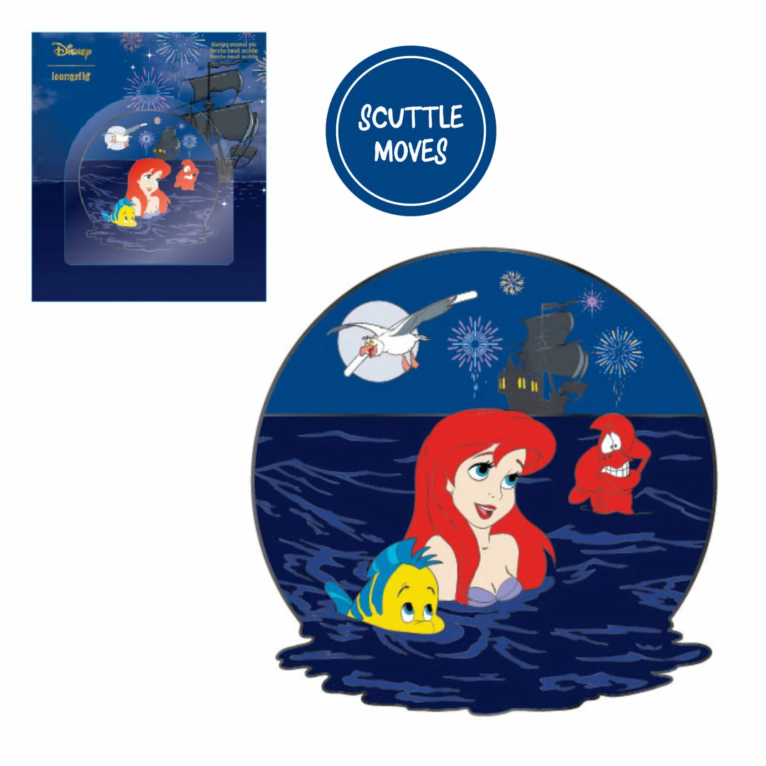 Loungefly (PRE-ORDER) LF DISNEY LITTLE MERMAID 3” COLLECTOR BOX PIN 3 Loungefly (PRE-ORDER) LF DISNEY LITTLE MERMAID 3” COLLECTOR BOX PIN