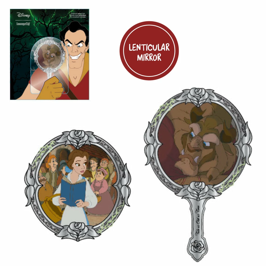 Loungefly (PRE-ORDER) LF DISNEY BEAUTY & THE BEAST MIRROR 3” COLLECTOR PIN BOX 5 Loungefly (PRE-ORDER) LF DISNEY BEAUTY & THE BEAST MIRROR 3” COLLECTOR PIN BOX