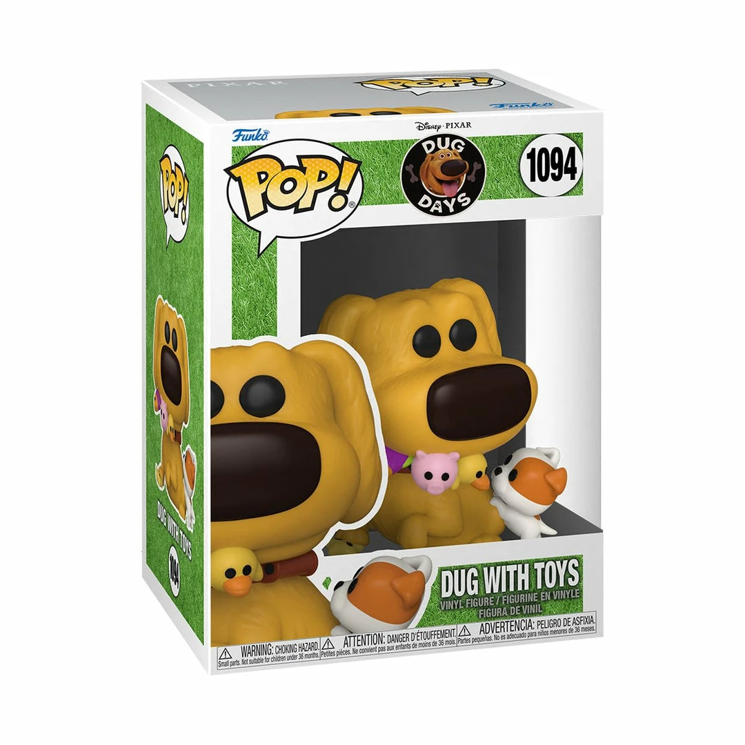 Disney Dug Days Funko Pop! Dug With Toys #1094 4 Disney Dug Days Funko Pop! Dug With Toys #1094