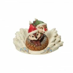 Disney Traditions By Jim Shore Chip N' Dale Sledding Saucer